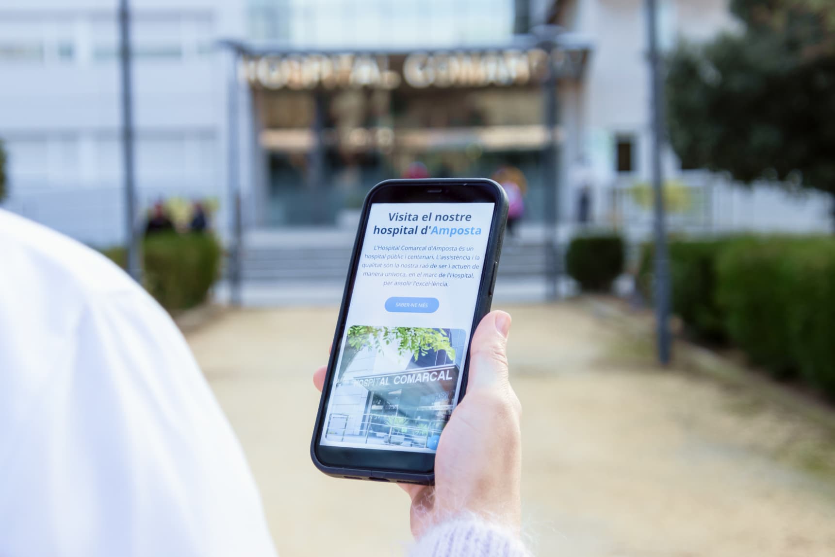 Contacte de l'Hospital Comarcal d'Amposta